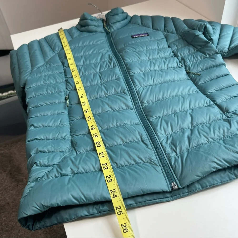 NEW Patagonia Down Sweater Full Zip Puffer Jacket Wetland Blue Women’s Small